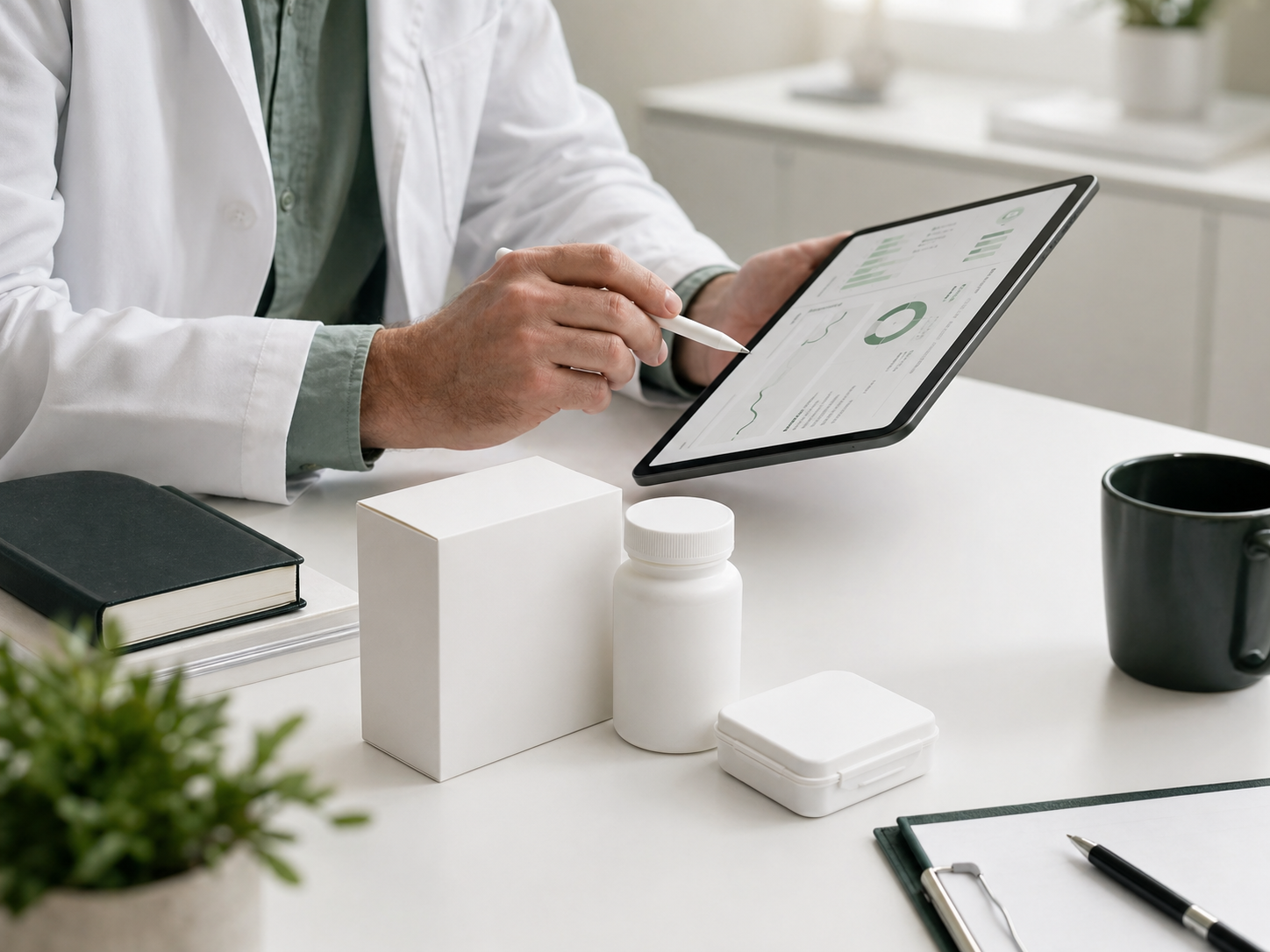 Ärztliche Planung einer Mark Health Behandlung